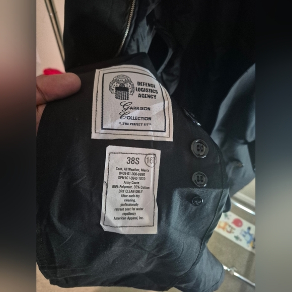 Garrison Collection Charcoal Trench Coat - Picture 3 of 5